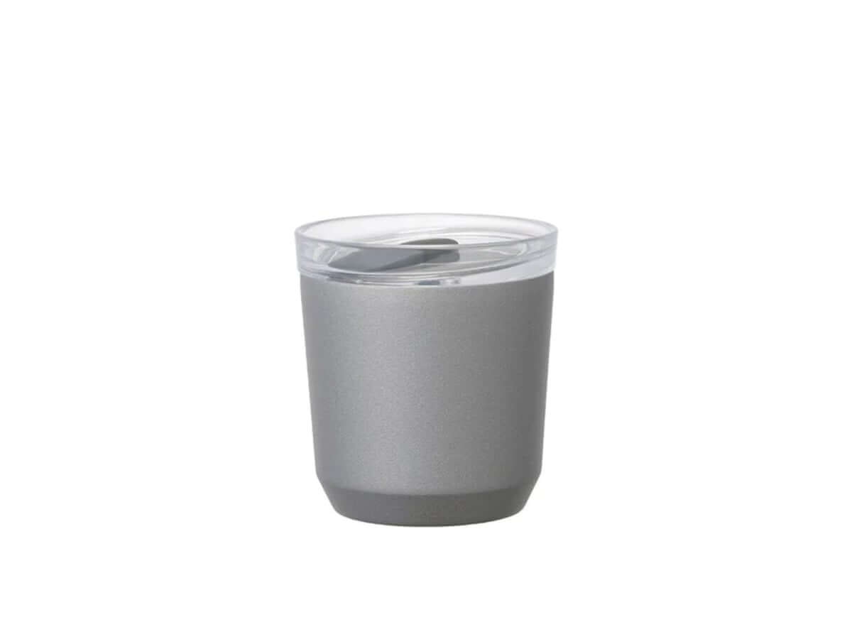 Kinto | To Go Tumbler (with plug) - Silver