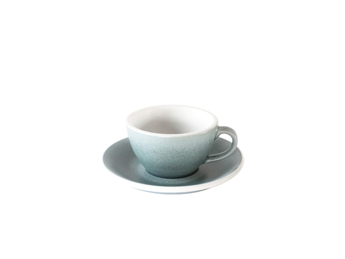Loveramics | Egg 150ml Flat White Cup & Saucer - Mineral Colours