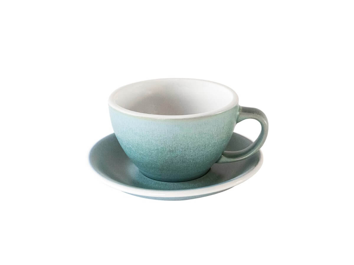 Loveramics | Egg 300ml Latte Cup & Saucer - Mineral Colours