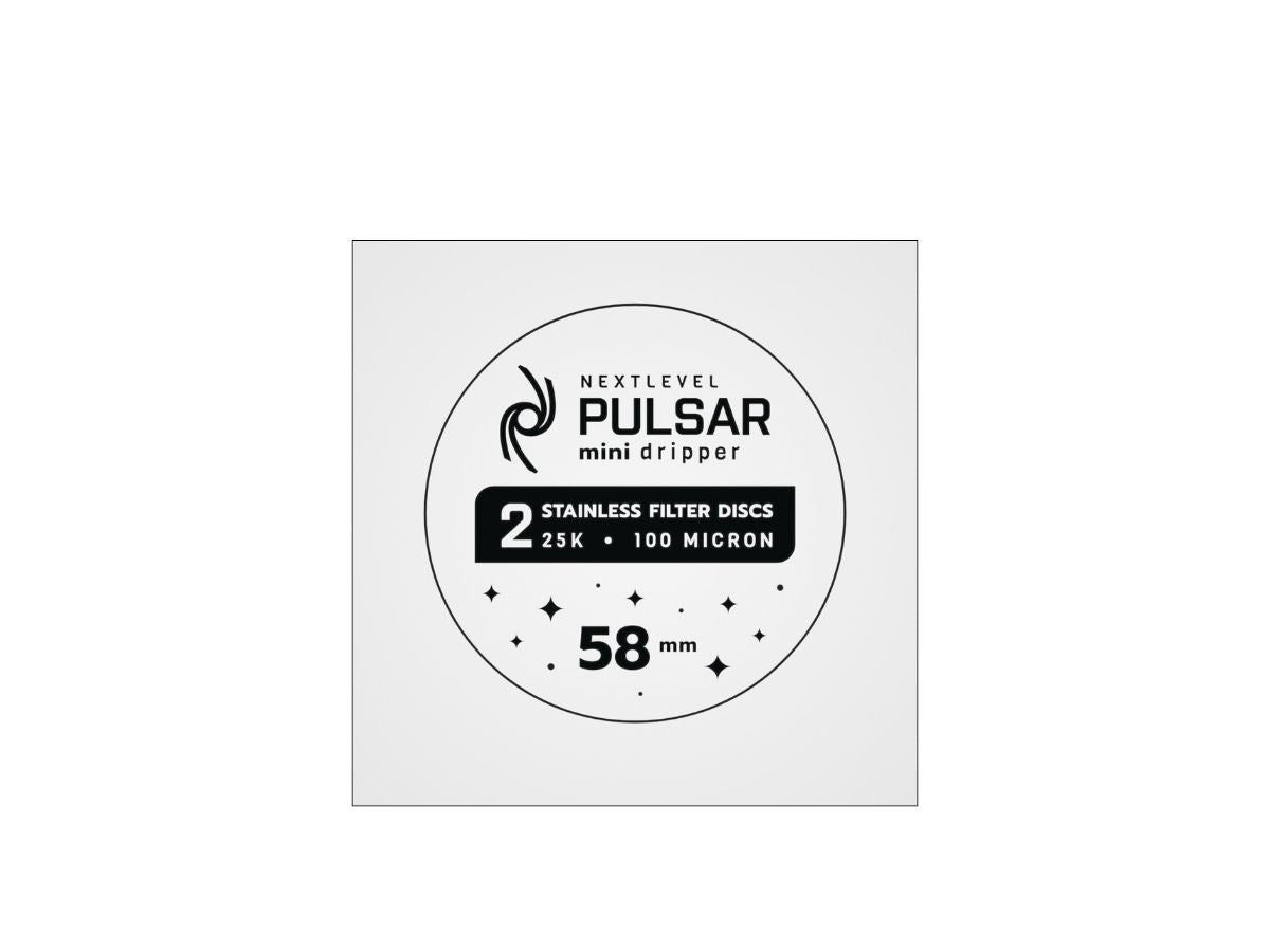 NextLevel | Pulsar Mini Stainless Steel Filter Discs