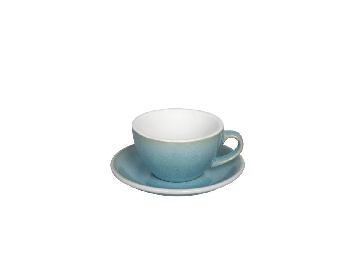 Loveramics | Egg 150ml Flat White Cup & Saucer - Potters Colours