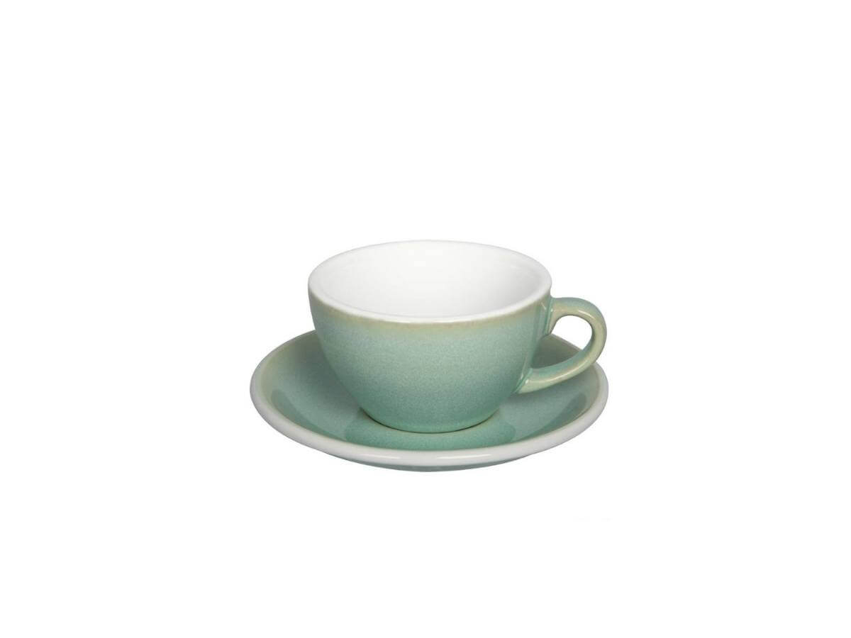 Loveramics | Egg 200ml Cappuccino Cup & Saucer - Potters Colours