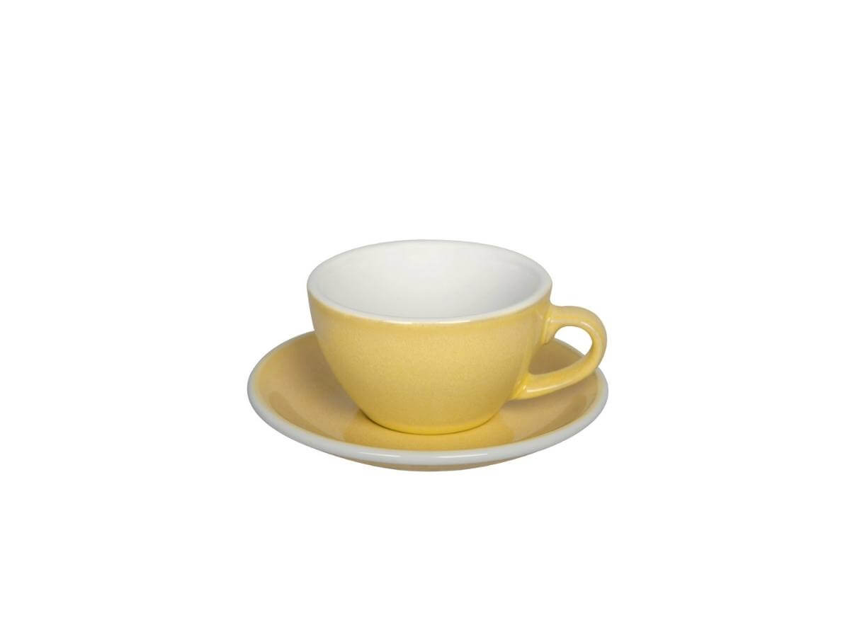 Loveramics | Egg 200ml Cappuccino Cup & Saucer - Potters Colours