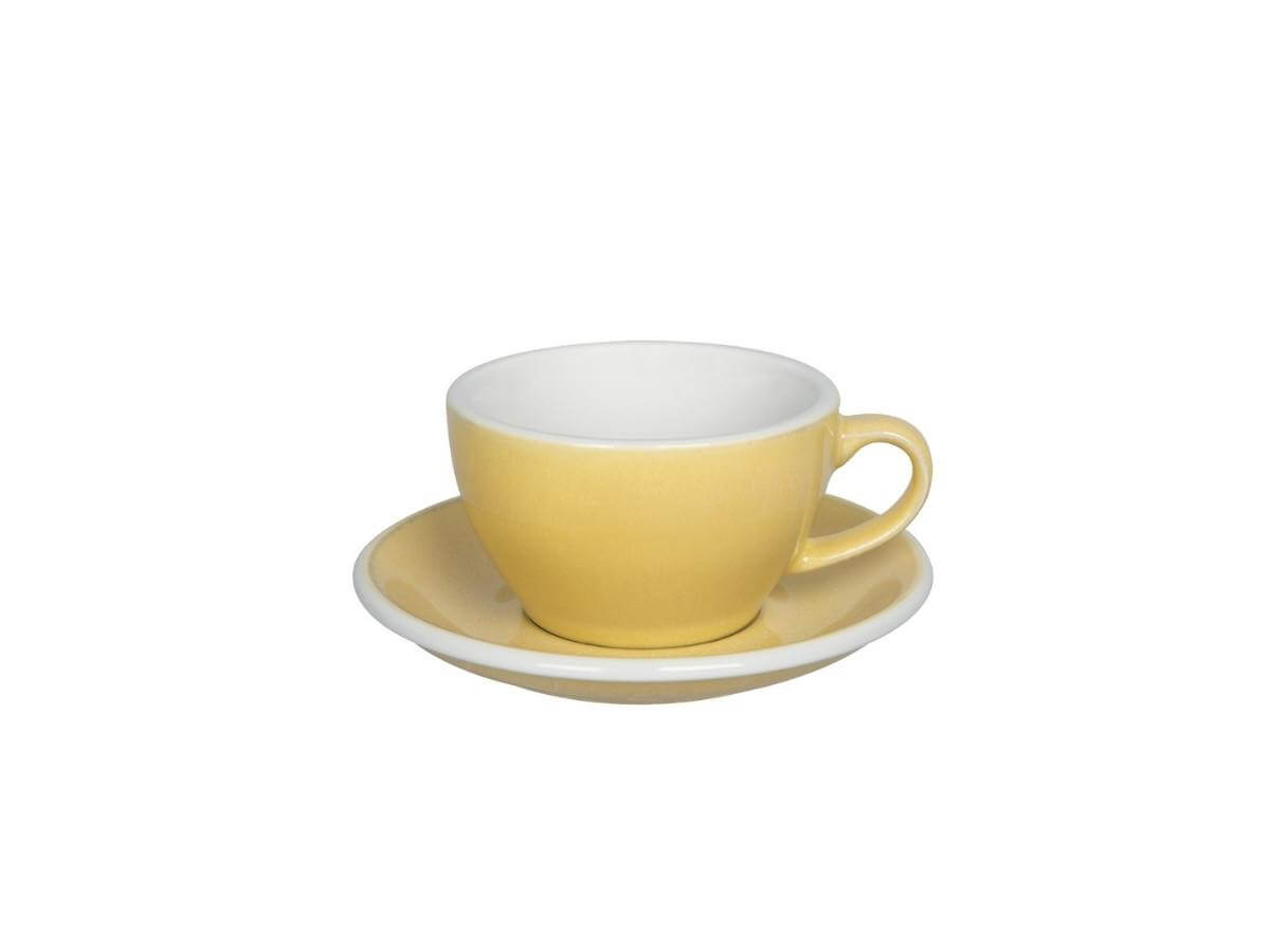 Loveramics | Egg 250ml Cappuccino Cup & Saucer - Potters Colours