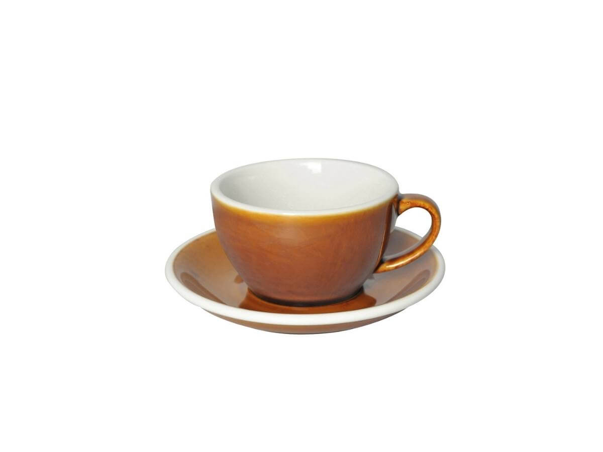Loveramics | Egg 250ml Cappuccino Cup & Saucer - Potters Colours