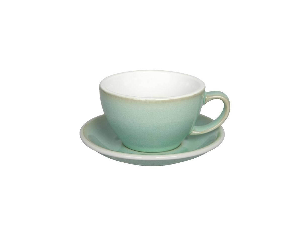 Loveramics | Egg 300ml Latte Cup & Saucer - Potters Colours