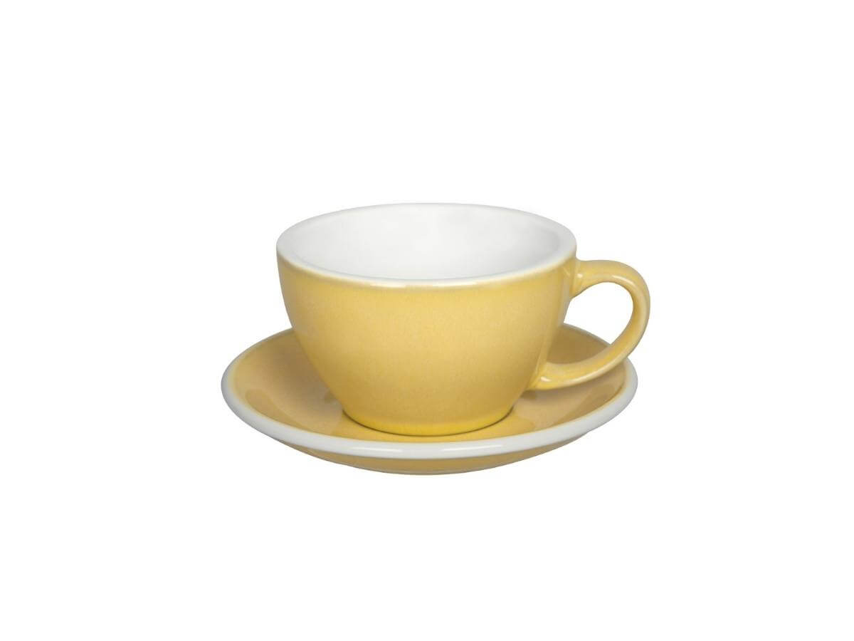 Loveramics | Egg 300ml Latte Cup & Saucer - Potters Colours