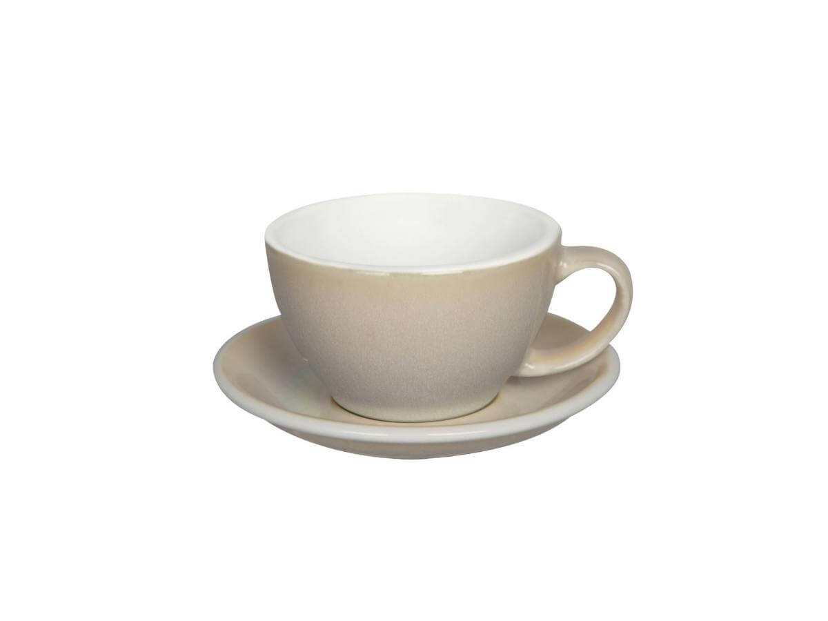 Loveramics | Egg 300ml Latte Cup & Saucer - Potters Colours
