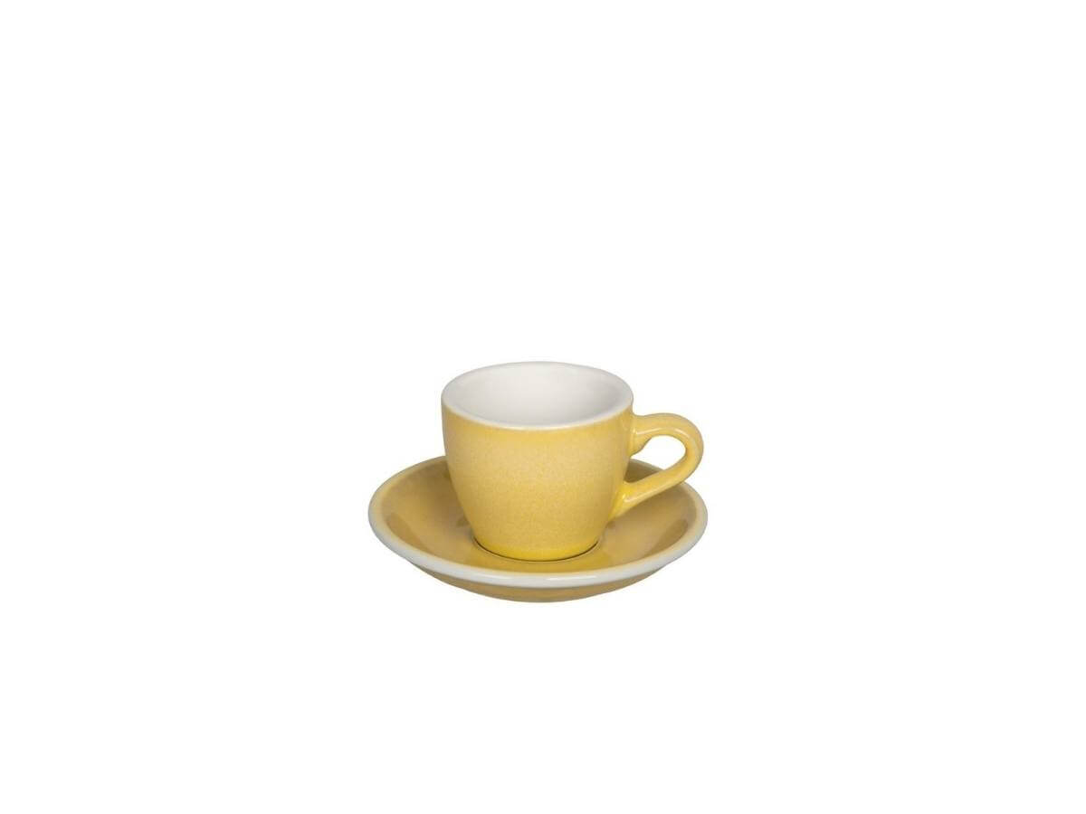 Loveramics | Egg 80ml Espresso Cup & Saucer - Potters Colours