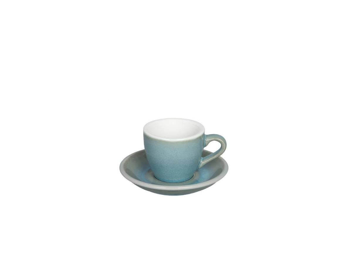 Loveramics | Egg 80ml Espresso Cup & Saucer - Potters Colours