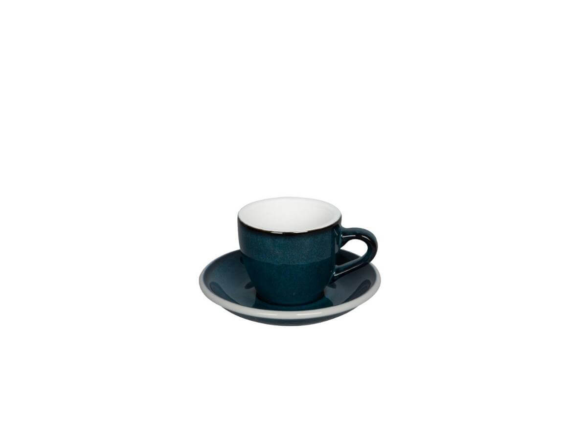 Loveramics | Egg 80ml Espresso Cup & Saucer - Potters Colours