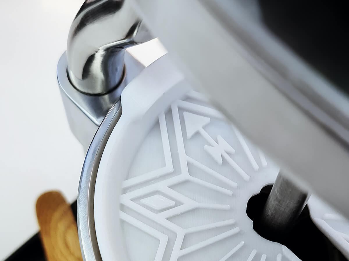 Broken Gooseneck | Pop ROK Manual Grinder Hopper Cover