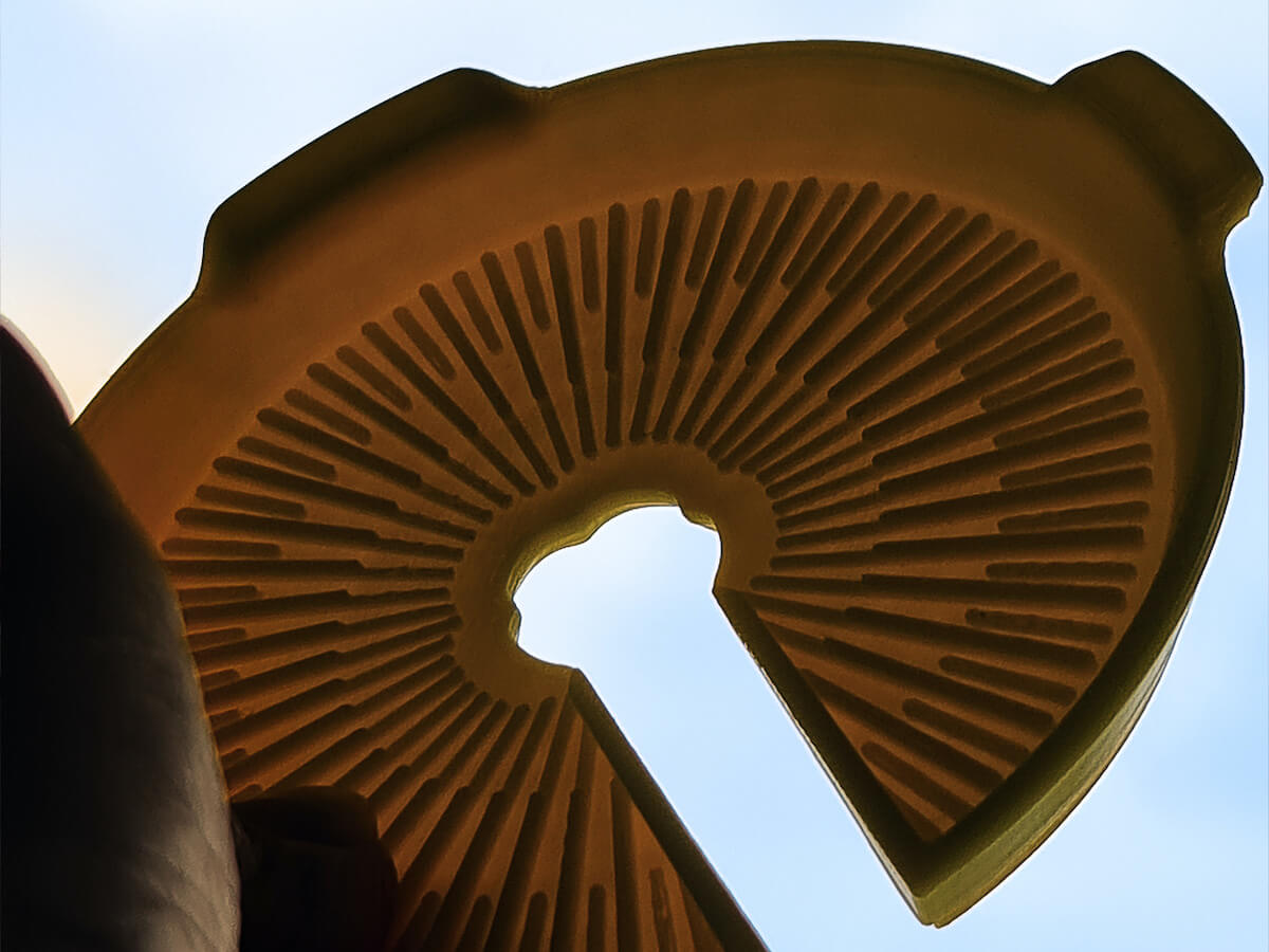 Broken Gooseneck | Pop ROK Manual Grinder Hopper Cover