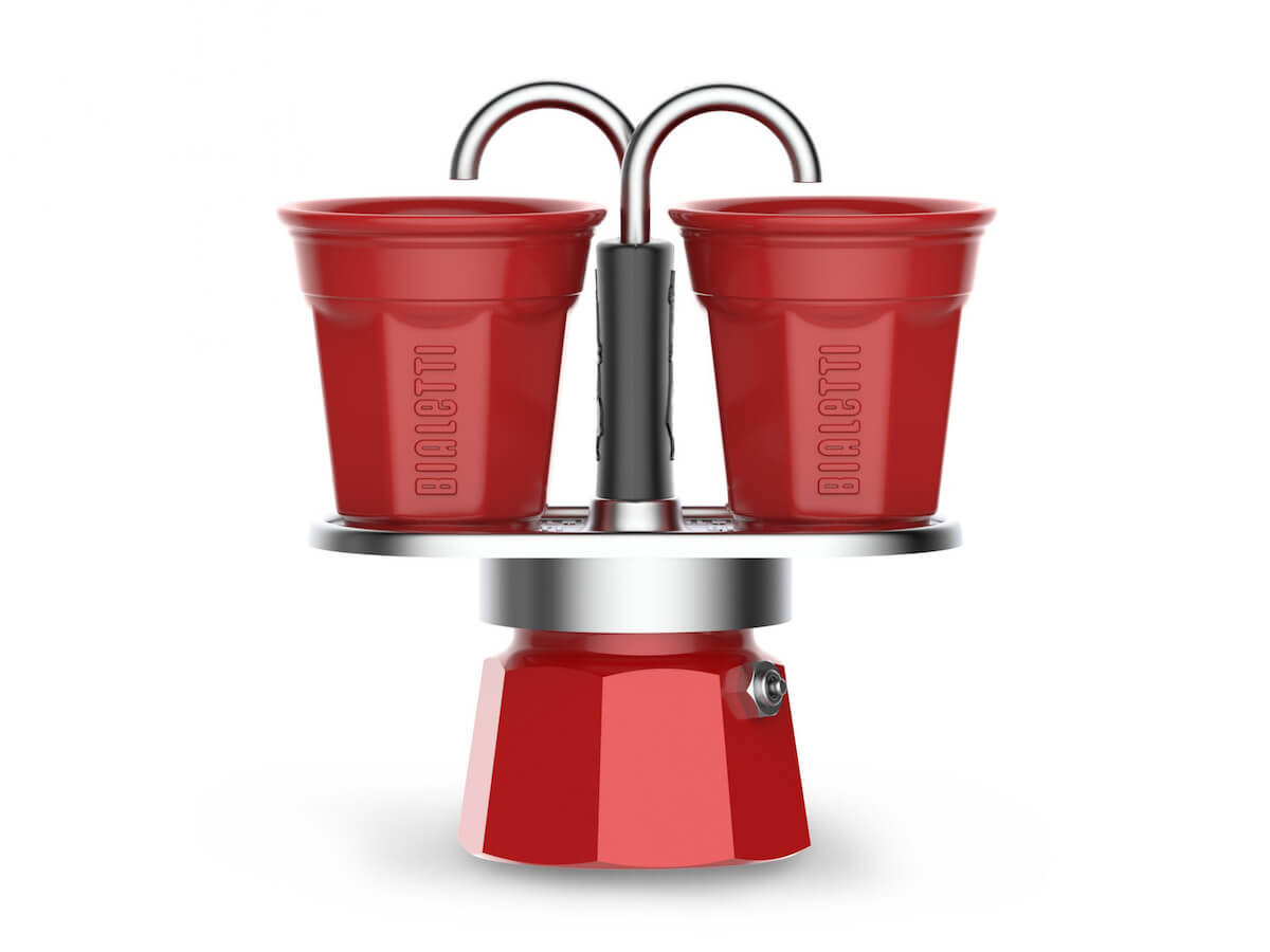 Bialetti | 2-Cup Mini Express Stovetop Espresso Maker - Red
