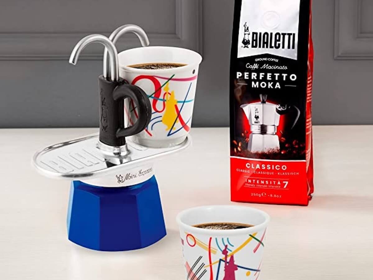 Bialetti | 2-Cup Mini Express Stovetop Espresso Maker - Arte Collection