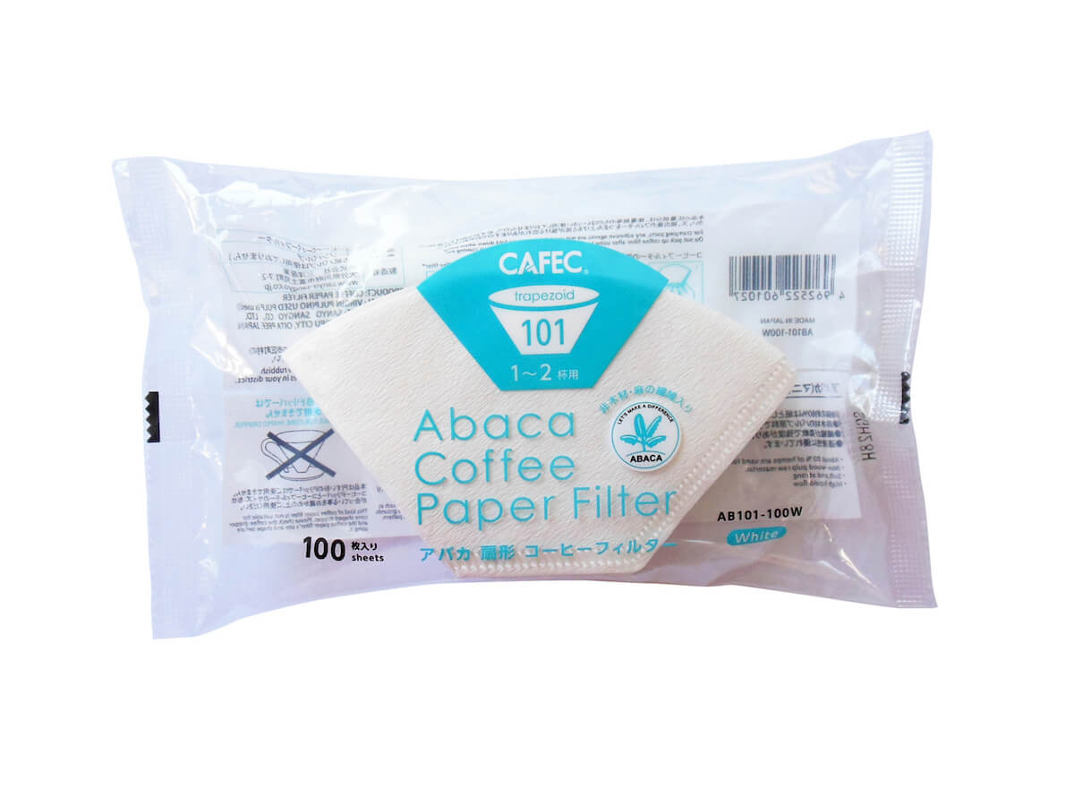 CAFEC | Abaca Trapezoid Coffee Paper Filters (100pk)