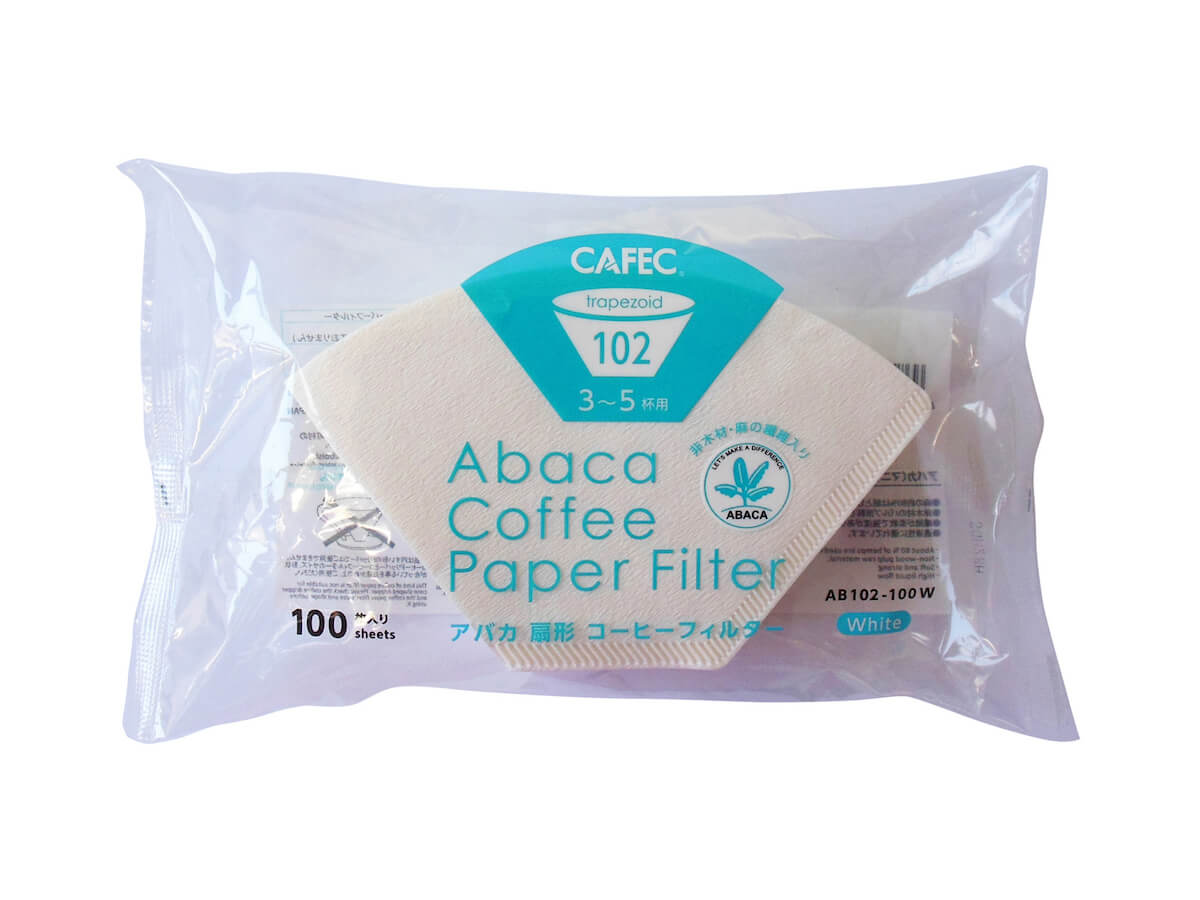 CAFEC | Abaca Trapezoid Coffee Paper Filters (100pk)