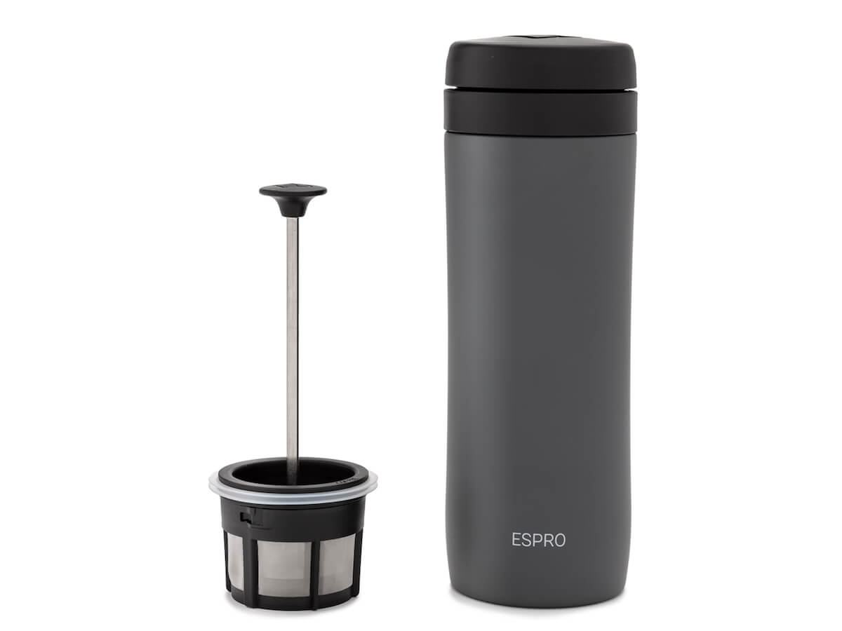 Espro | P1 Travel Coffee Press - Gunmetal Grey