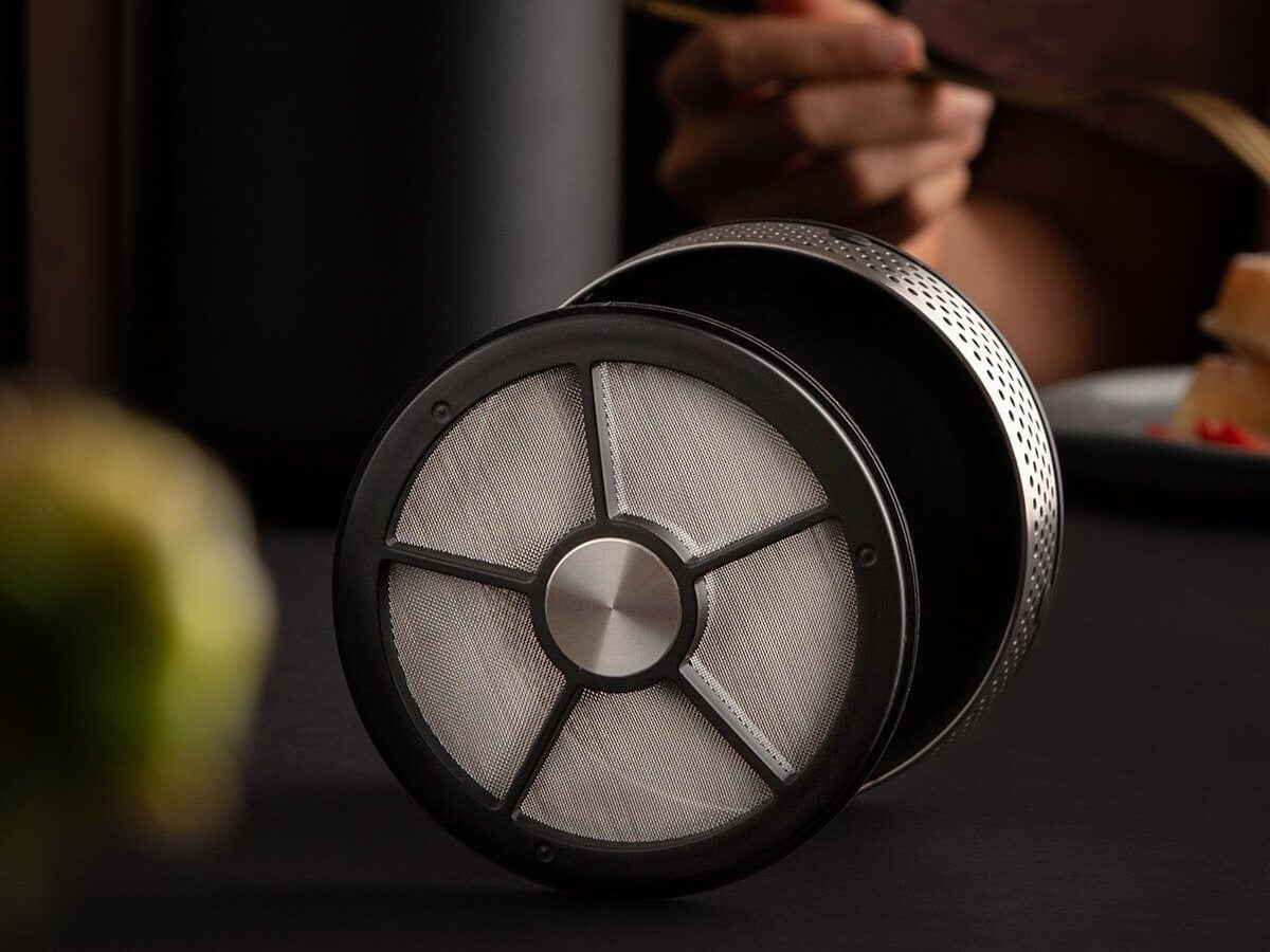 Fellow | Clara French Press - Matte Black w. Walnut