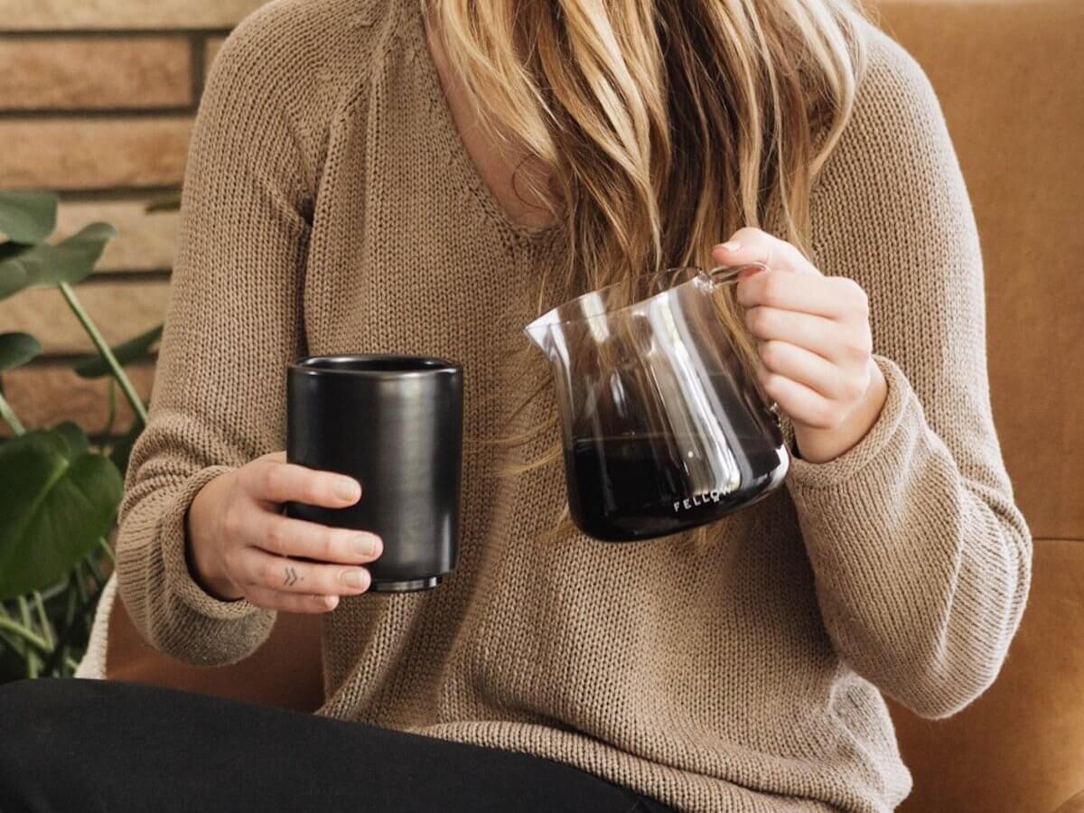 Fellow | Mighty Small Glass Carafe - Smoke Grey