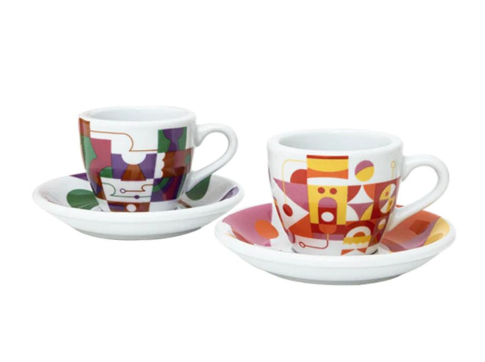 Loveramics | Special Edition Espresso Cup &amp; Saucer - Set of 2