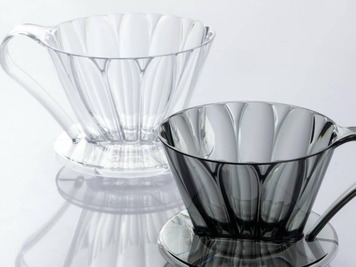 CAFEC | Tritan Flower Dripper Oval - 101 (1-2 Cup)