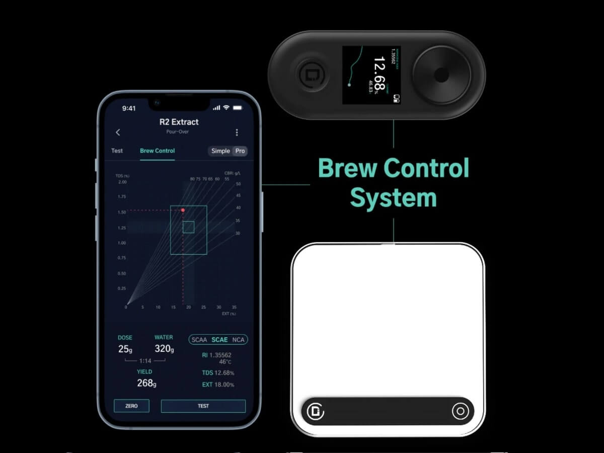 DiFluid | Brew Control System - Scale & Refractometer
