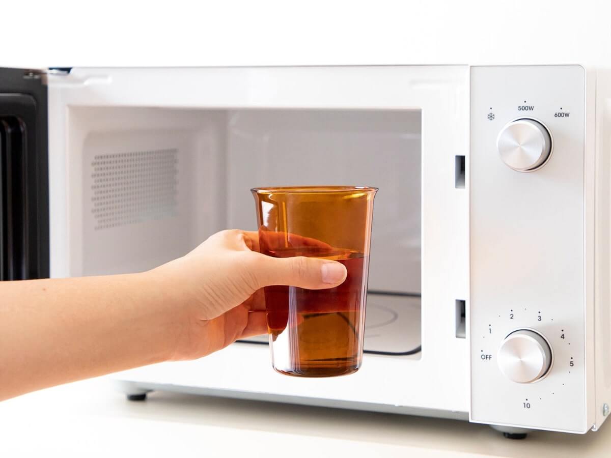 Kinto | Cast Amber Glass