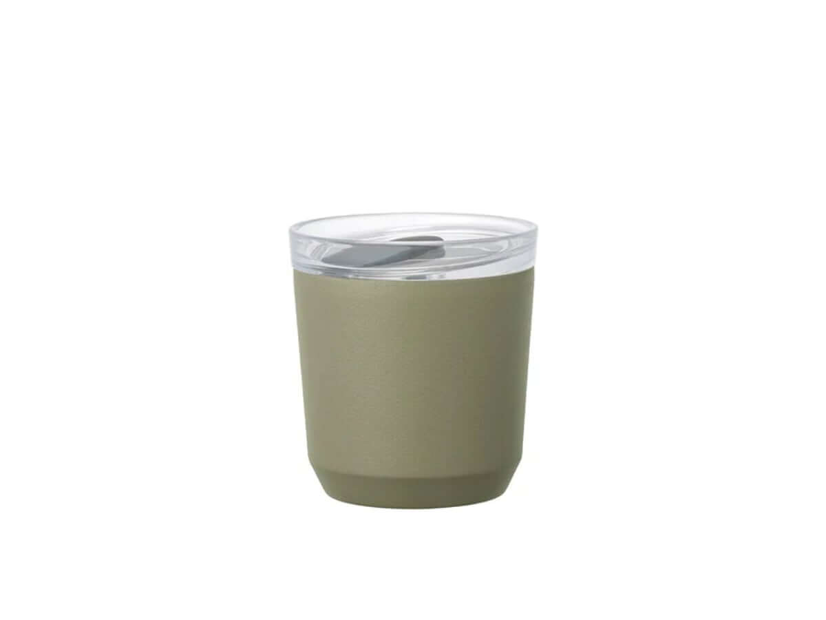 Kinto | To Go Tumbler (with plug) - Khaki