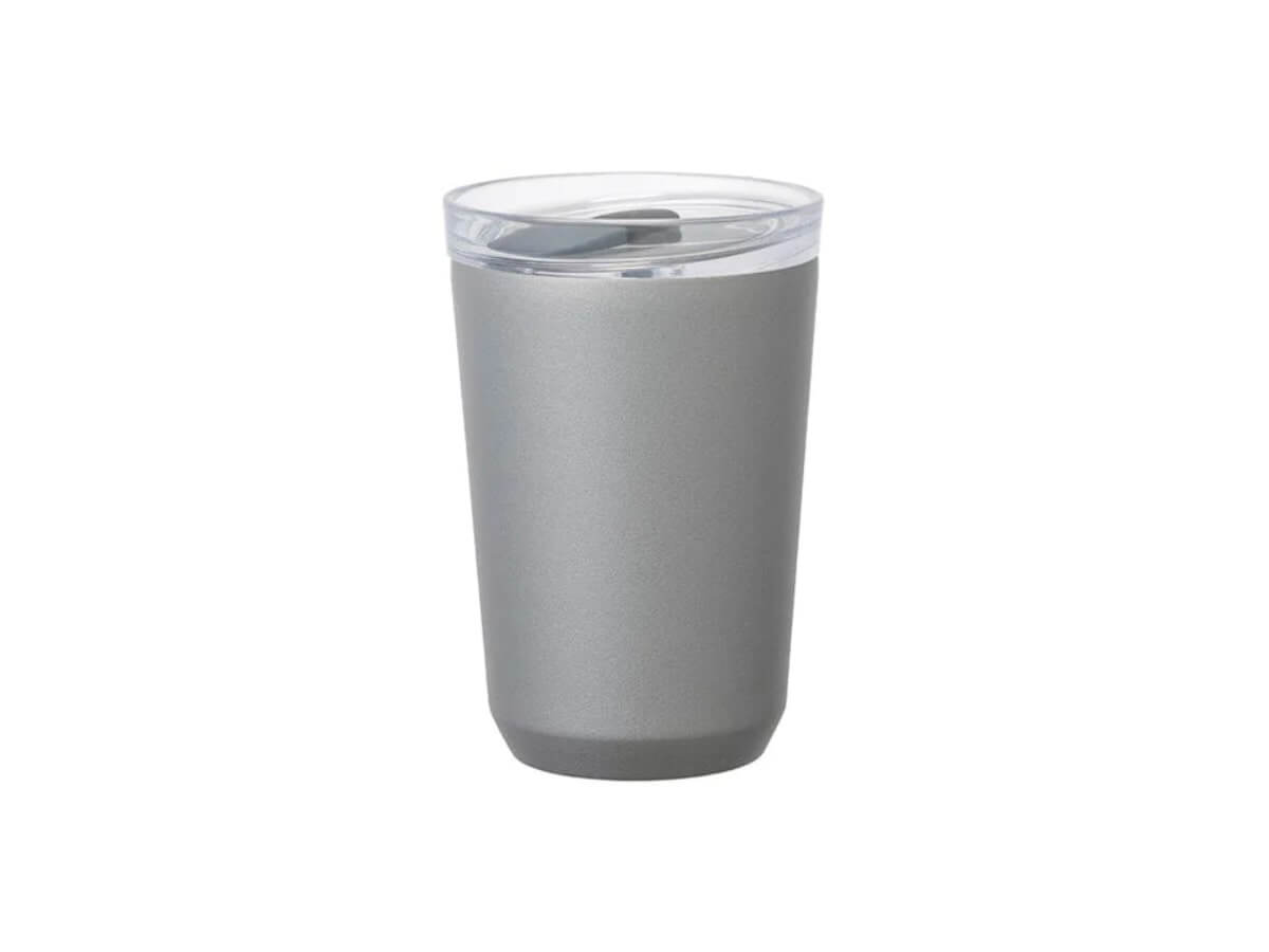 Kinto | To Go Tumbler (with plug) - Silver