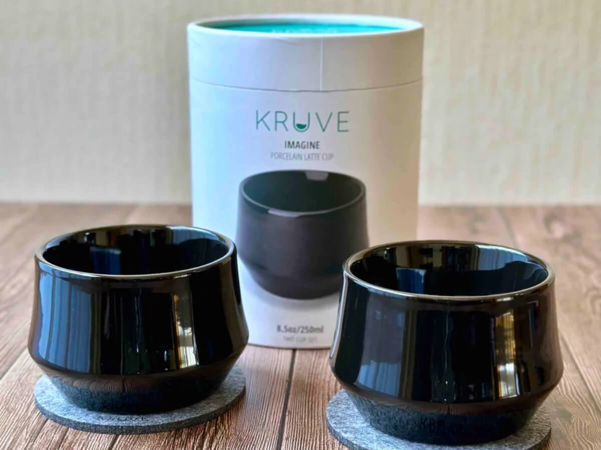 Kruve | Imagine Porcelain Latte Cup - 2pcs
