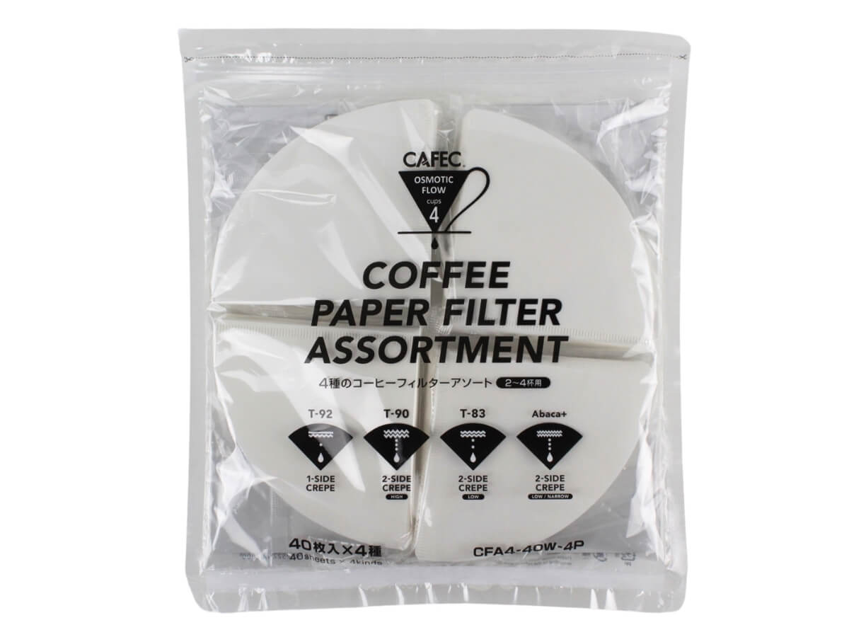 CAFEC | Abaca Trapezoid Coffee Paper Filters (100pk