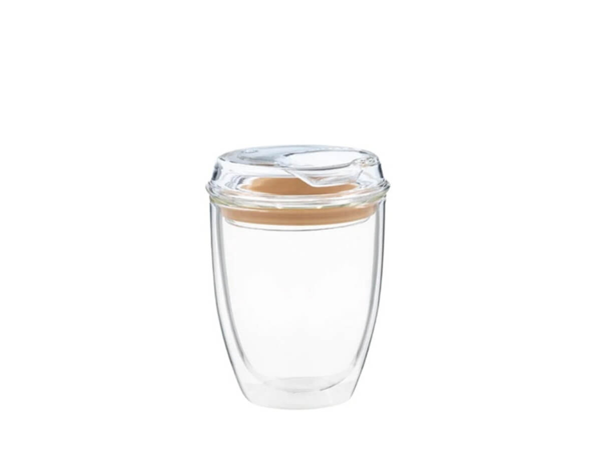 Good Cuppa | Double Wall Glass Takeaway Cup - 4oz
