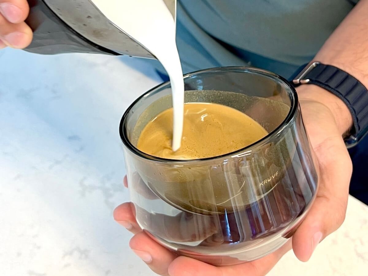 Kruve | Imagine Milk Glasses - Dark Series - 2pcs