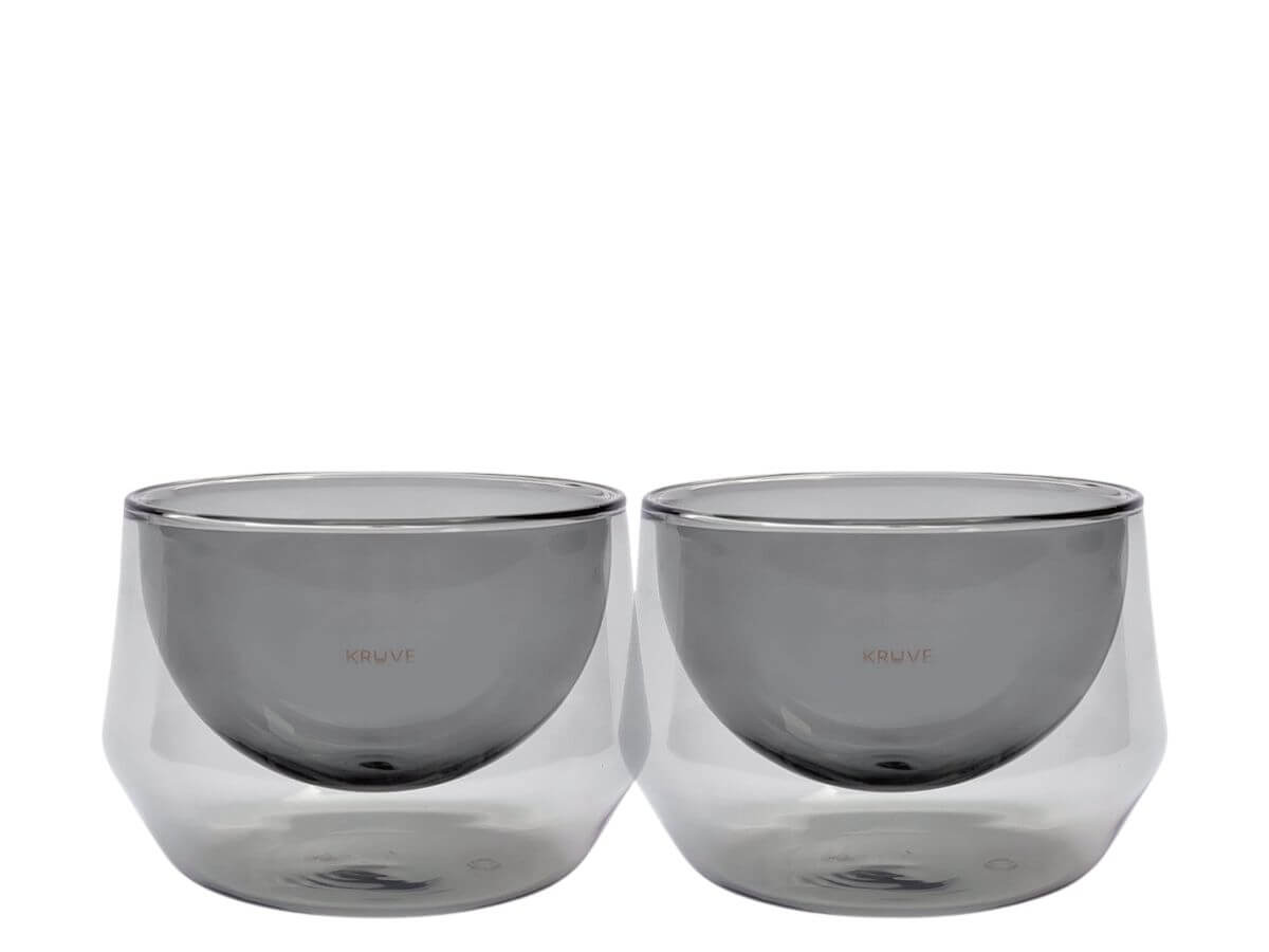 Kruve | Imagine Milk Glasses - Dark Series - 2pcs