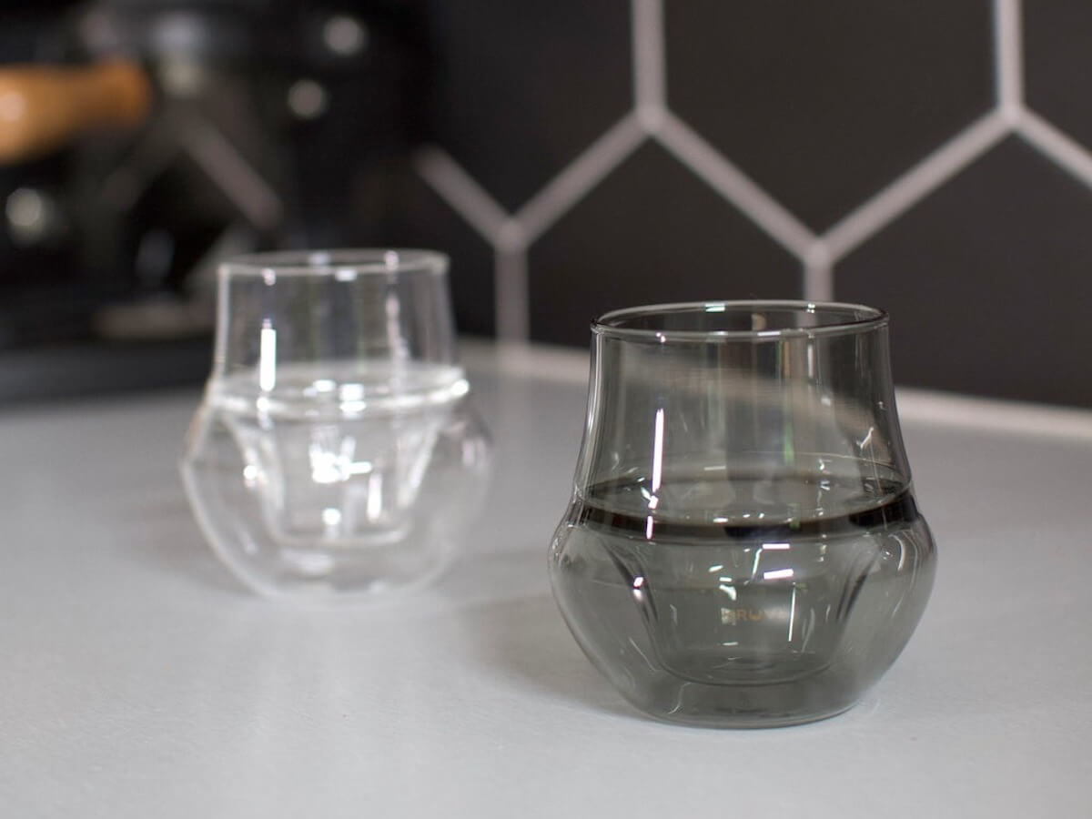 Kruve | Propel Espresso Glasses - Dark Series - 2pcs