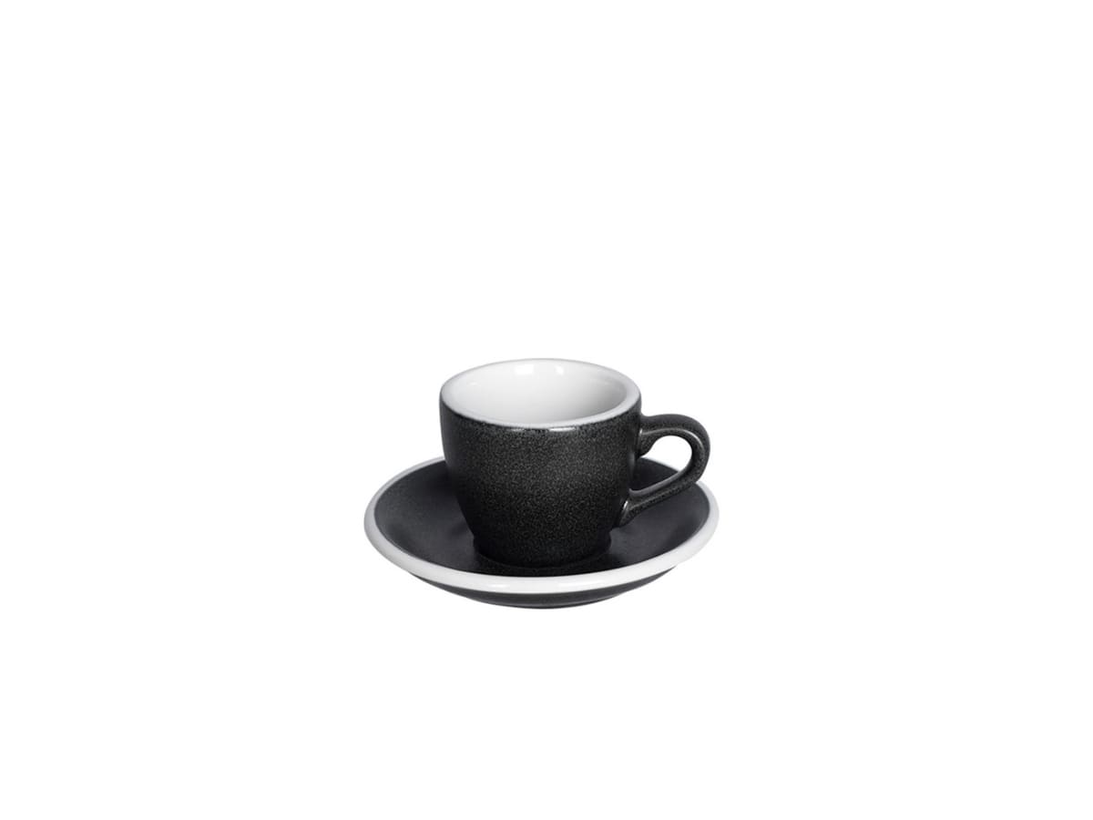 Loveramics | Egg 80ml Espresso Cup & Saucer - Mineral Colours