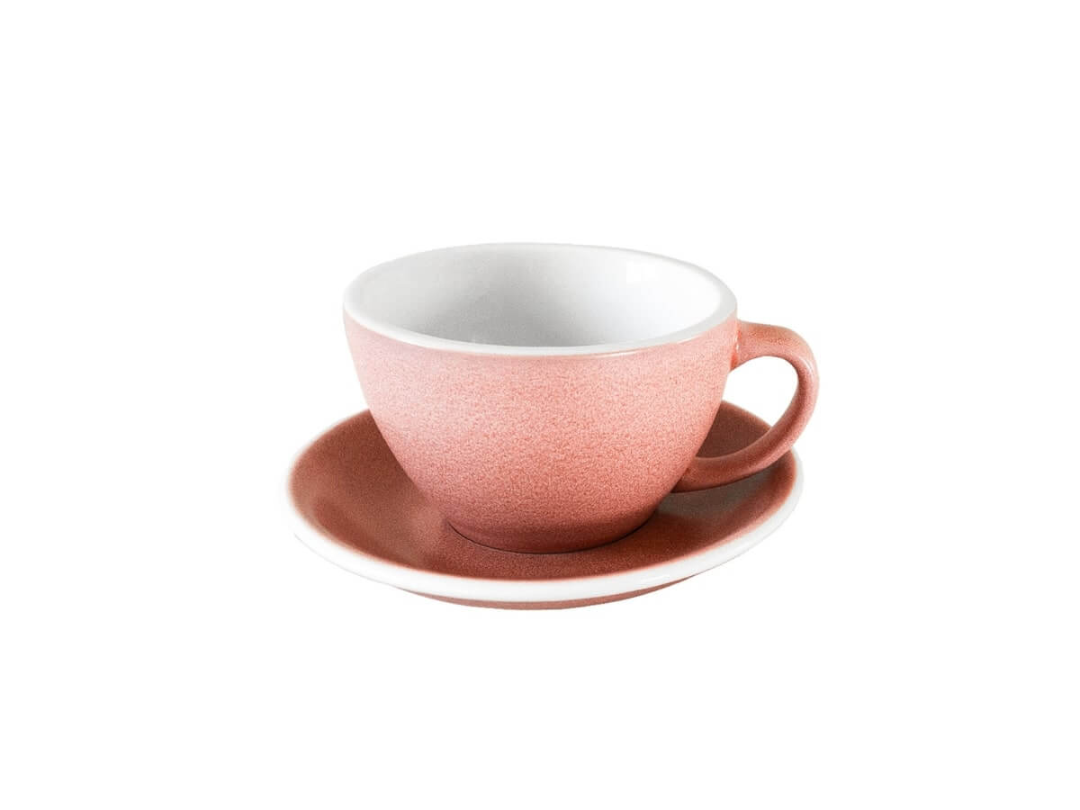 Loveramics | Egg 300ml Latte Cup &amp; Saucer - Mineral Colours