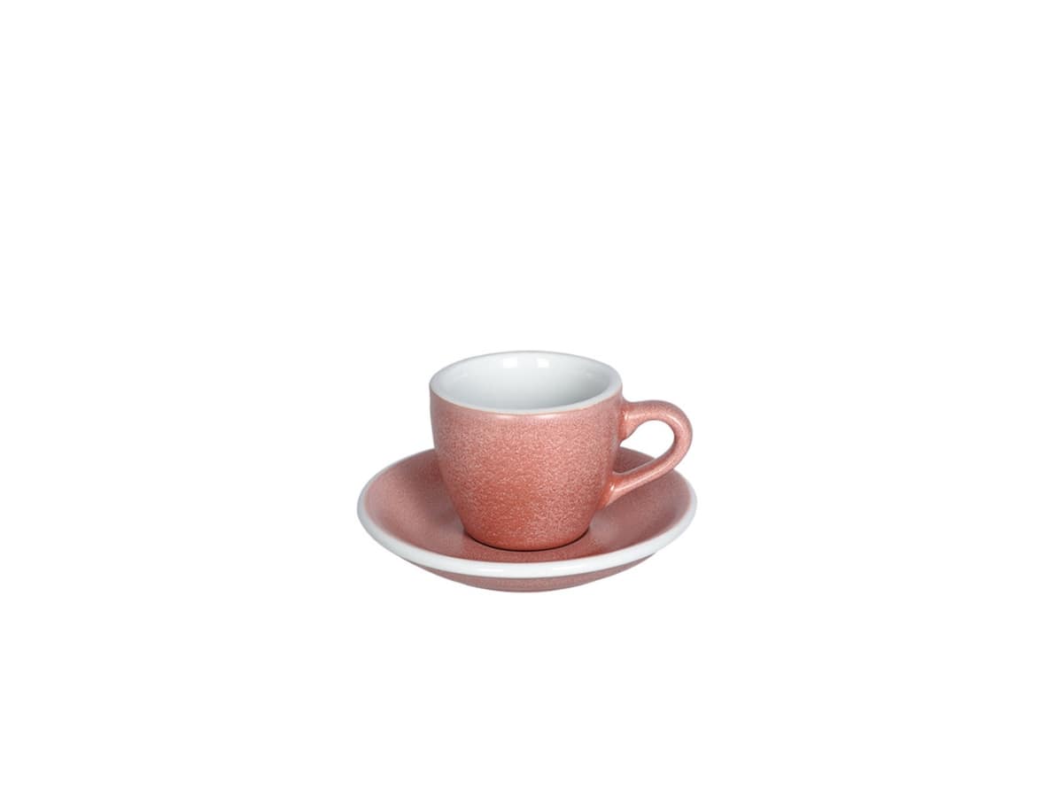 Loveramics | Egg 80ml Espresso Cup & Saucer - Mineral Colours