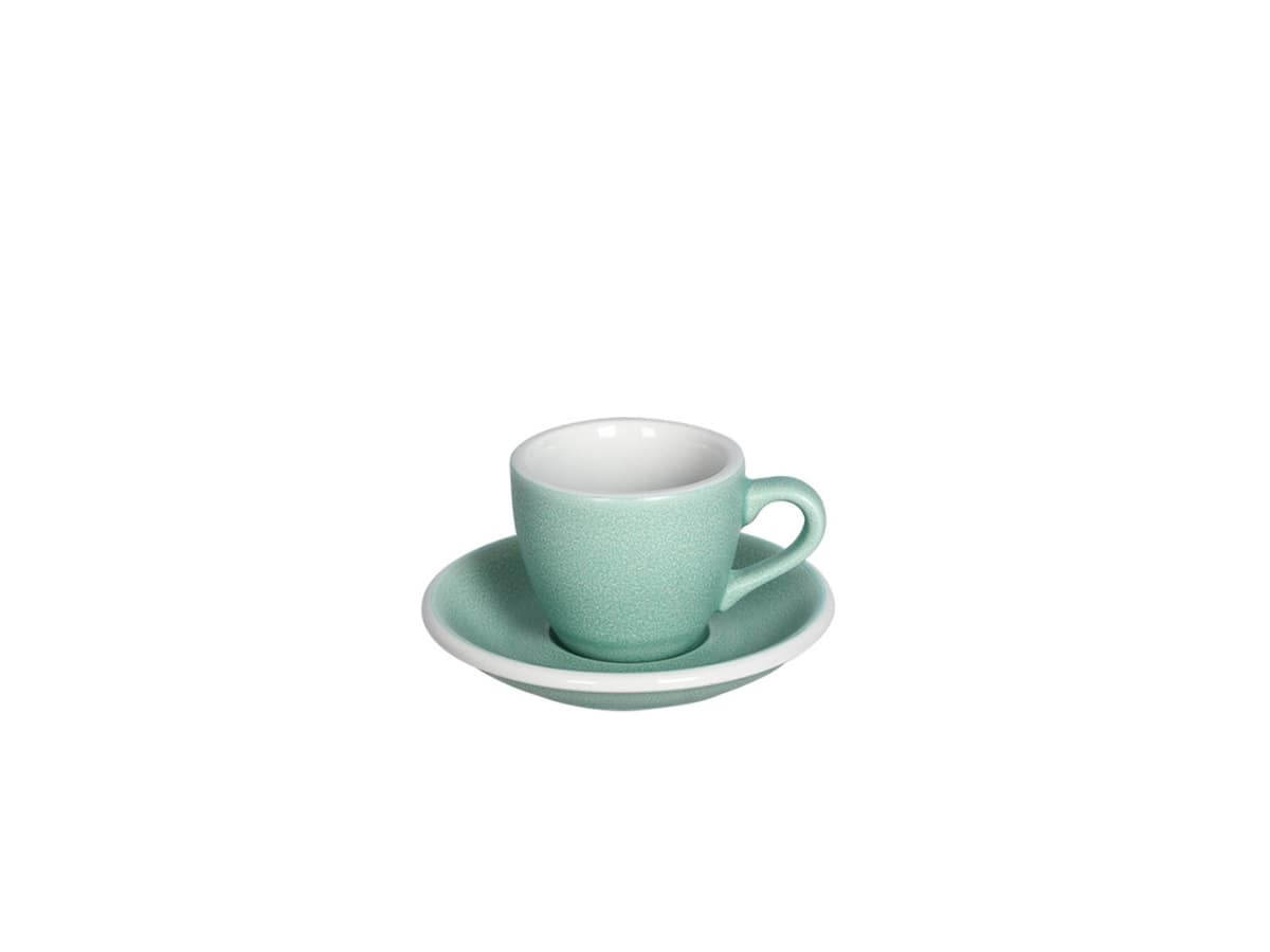 Loveramics | Egg 80ml Espresso Cup & Saucer - Mineral Colours