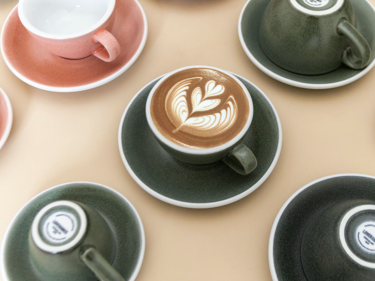 Loveramics | Egg 250ml Cappuccino Cup &amp; Saucer - Mineral Colours
