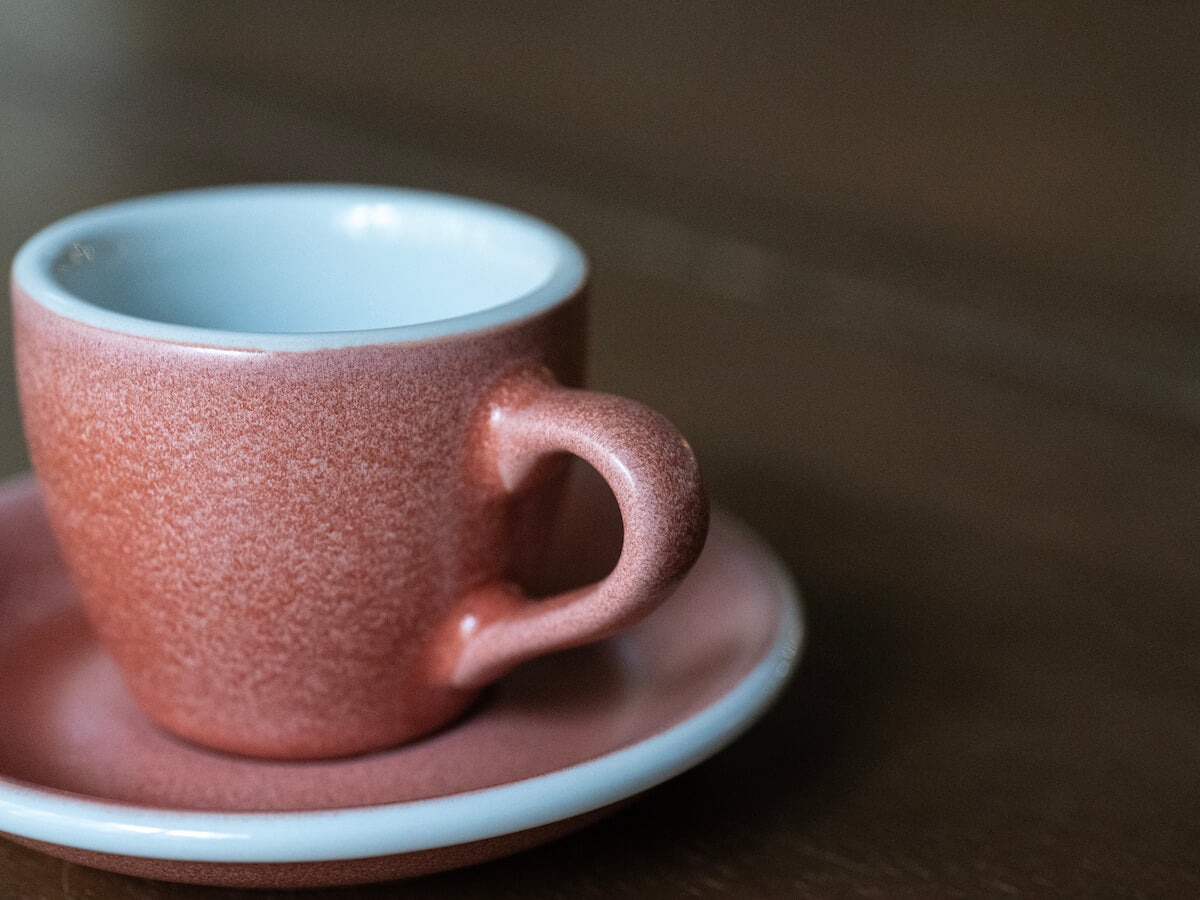 Loveramics | Egg 80ml Espresso Cup &amp; Saucer - Mineral Colours