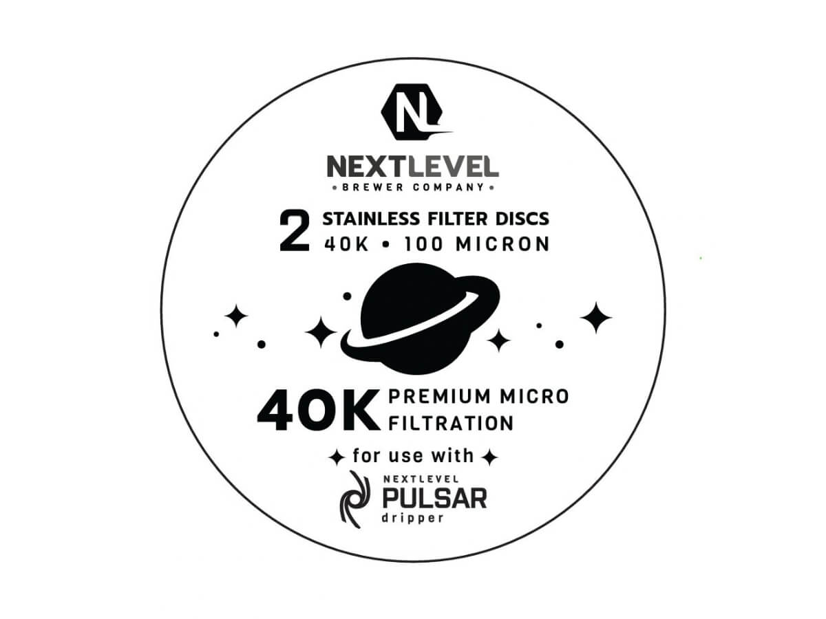 NextLevel | Pulsar Stainless Steel Filter Discs - Cafuné Boutique