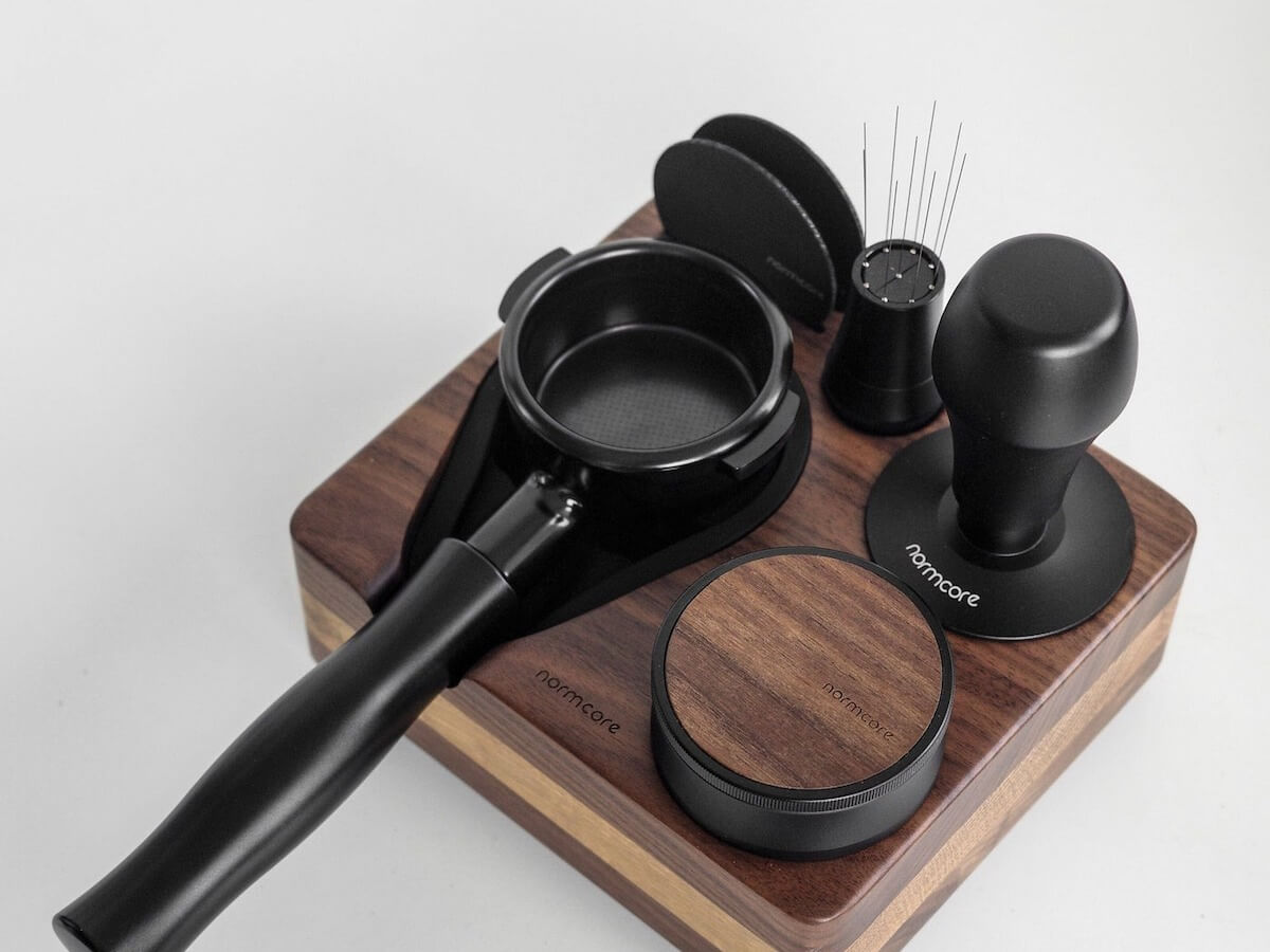 Normcore | Compact Espresso Tamping Station - Wood