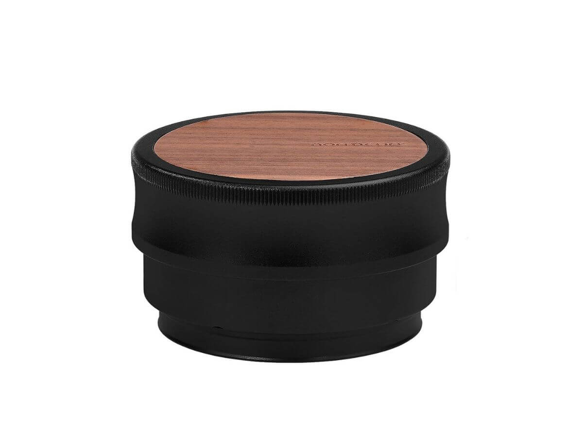 Normcore | Palm Tamper (Adjustable Pressure) - Walnut Handle &amp; Titanium PVD Coating