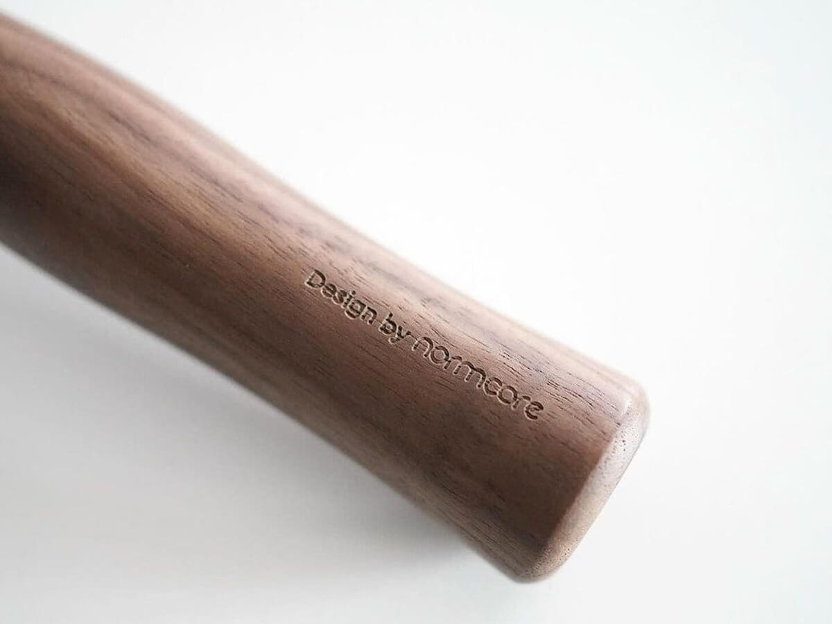 Normcore | Bottomless Portafilter - Walnut Handle &amp; Titanium PVD Coating