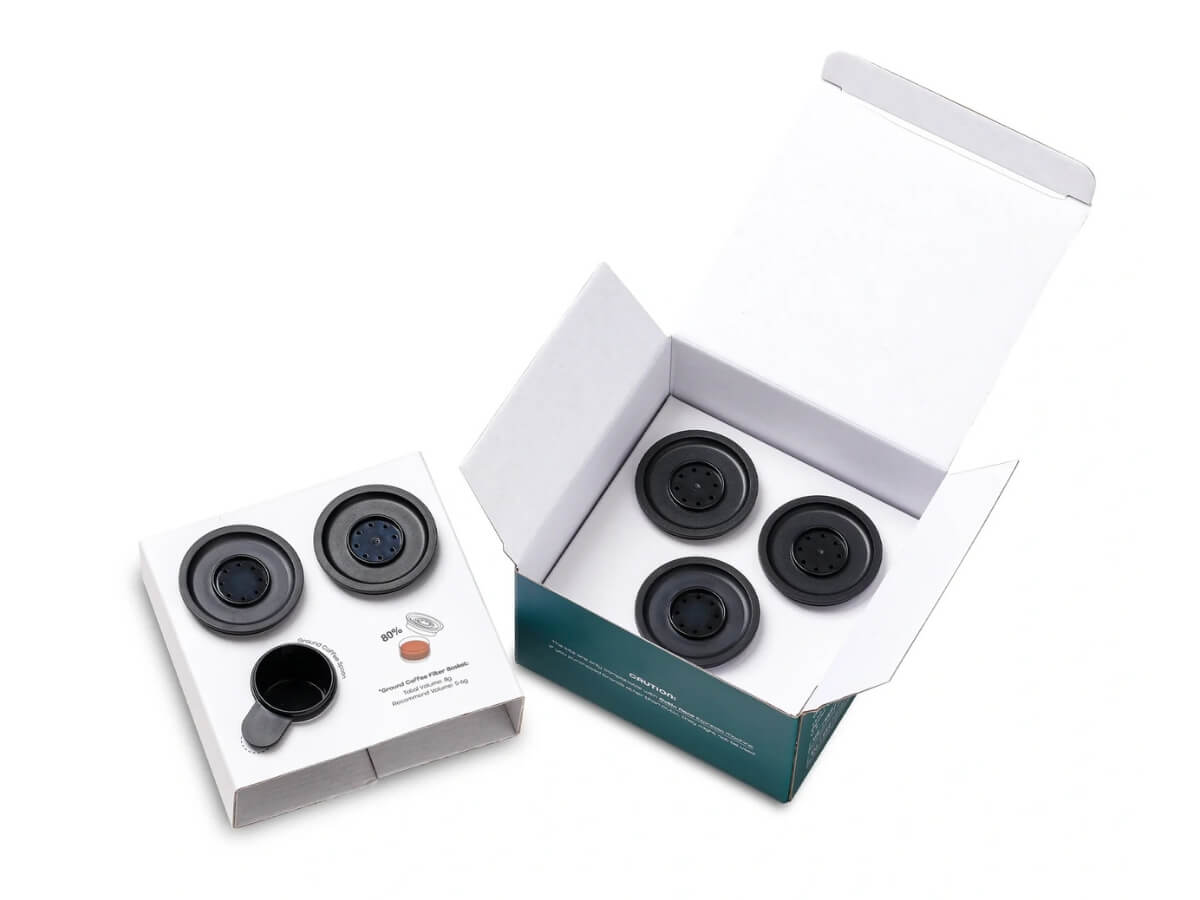 OutIn | Nano Portable Espresso Machine Filter Baskets Kit - Thumbnail 3