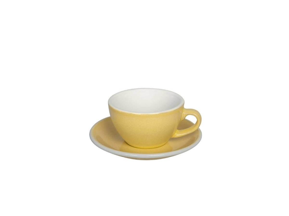 Loveramics | Egg 150ml Flat White Cup & Saucer - Potters Colours