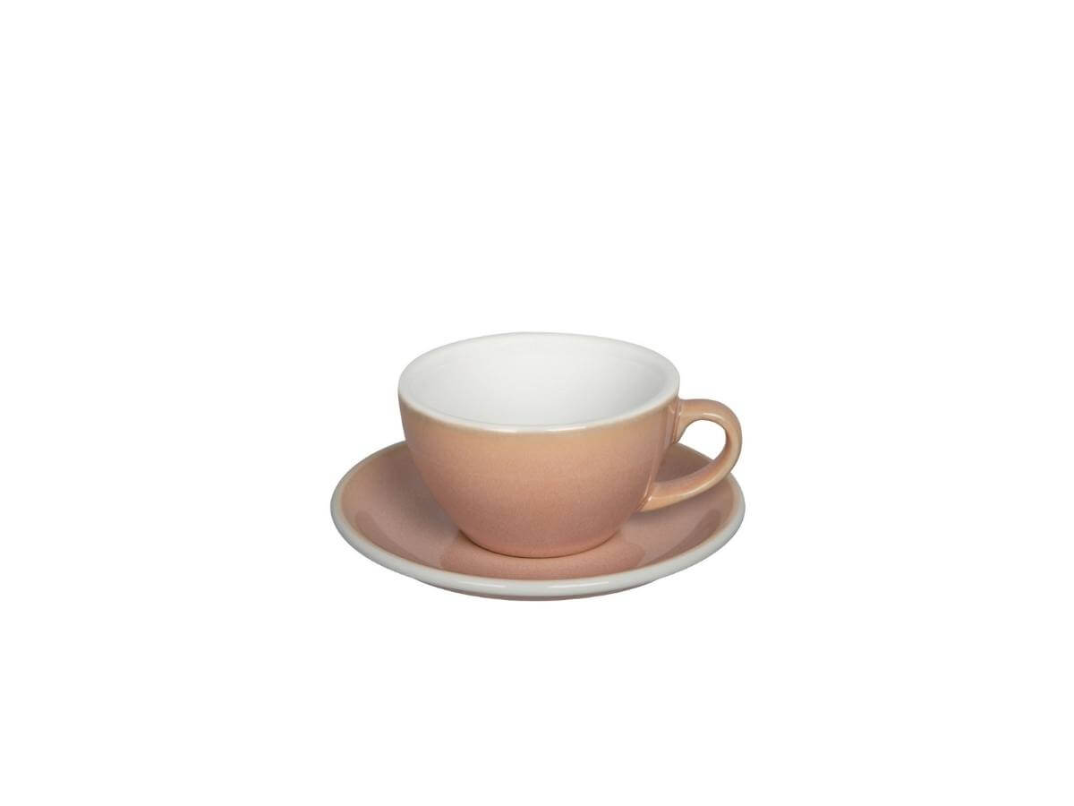 Loveramics | Egg 150ml Flat White Cup & Saucer - Potters Colours