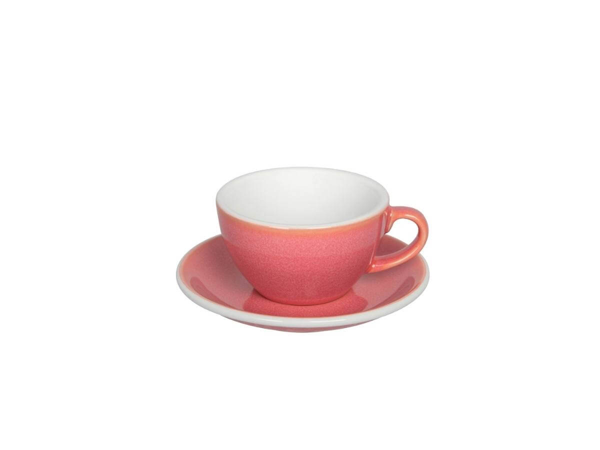 Loveramics | Egg 200ml Cappuccino Cup &amp; Saucer - Potters Colours
